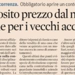 IL NOTAIO DEVE AVERE UN CONTO CORRENTE DEDICATO: compravendite immobili - 1