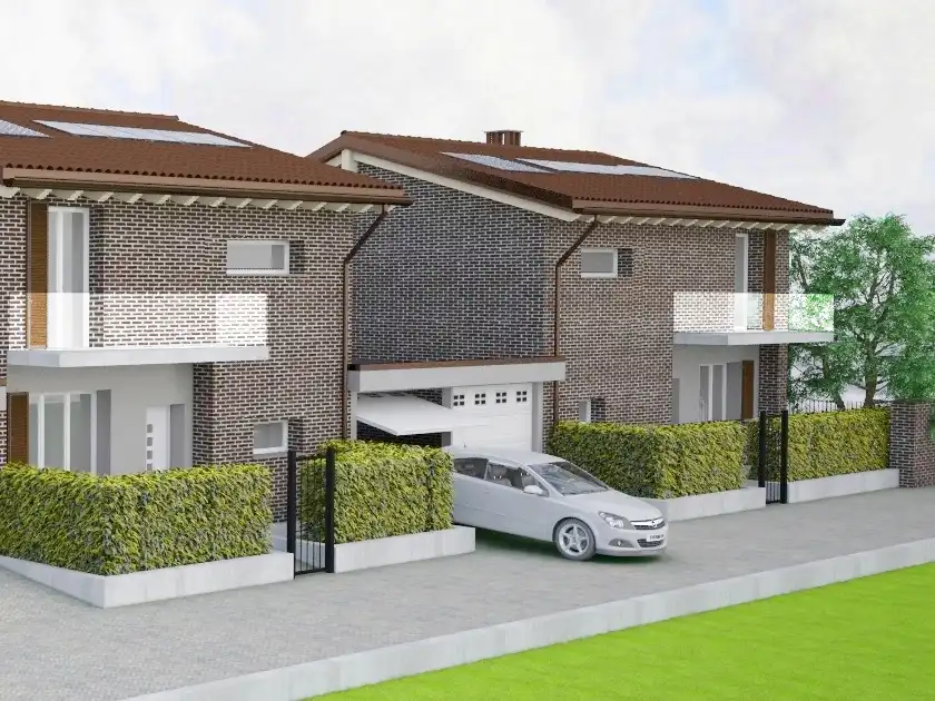 CORNATE NUOVA VILLA SINGOLA CLASSE A+RENDER
