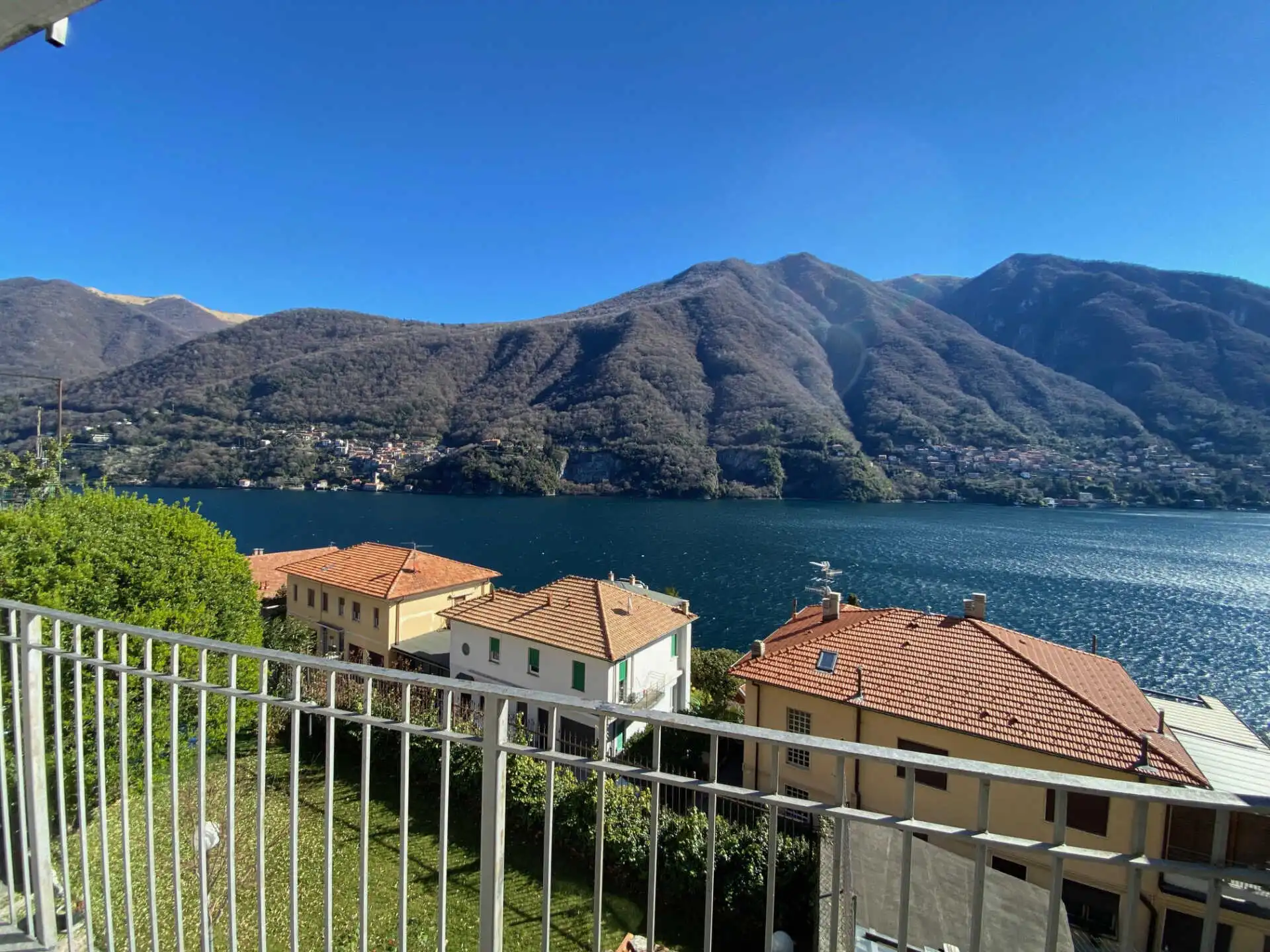 Laglio como di como appartamento vista panopramica
