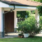 Villa singola in vendita in centro a Massalengo vista parco