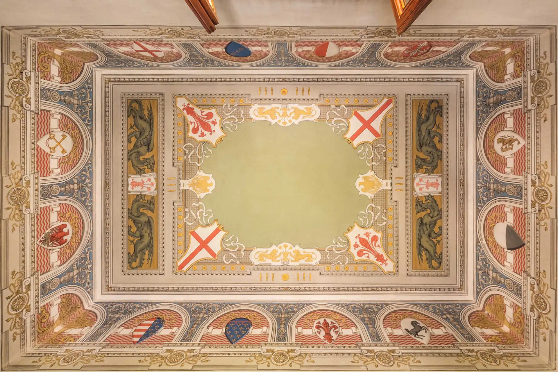 Villa in stile Castello neo-mediovale Arezzo Toscana (17)