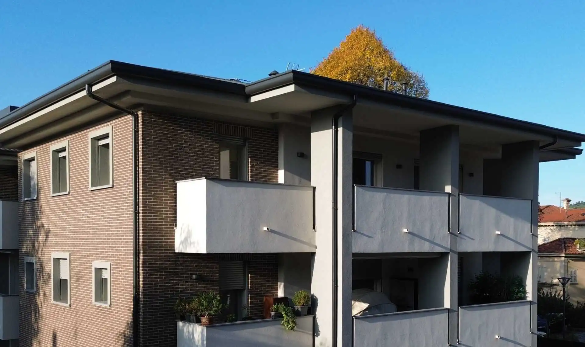 Merate nuova costruzione Attico Terrazzo Vista Panoramica esterni (3)