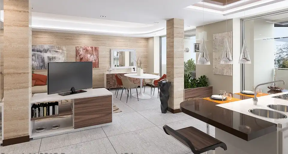 Rendering Merate nuova costruzione Attico Terrazzo Vista Panoramica casaestyle (3)