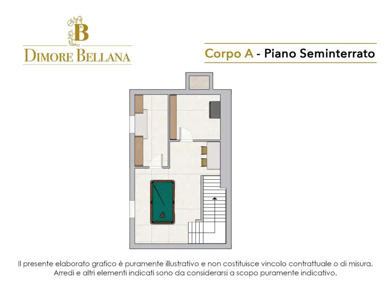 LOTTO A - PIANO INTERRATO-bellusco-casa-indipendente-con-2-appartamenti-e-area-edificabile-agenzia-immobiliare-milano-br