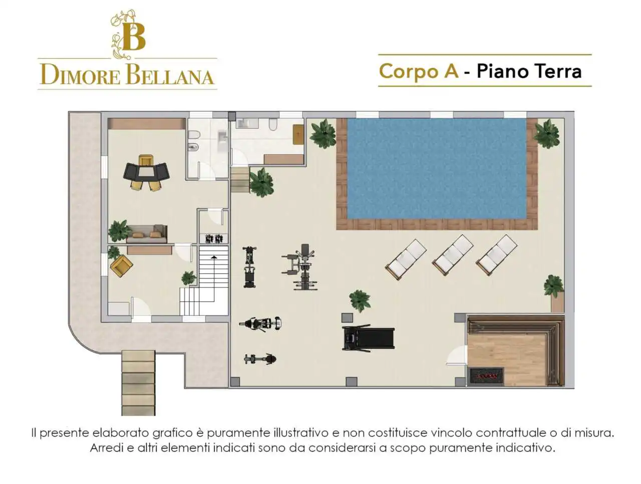 LOTTO A - PIANO TERRA-bellusco-casa-indipendente-con-2-appartamenti-e-area-edificabile-agenzia-immobiliare-milano-brianz