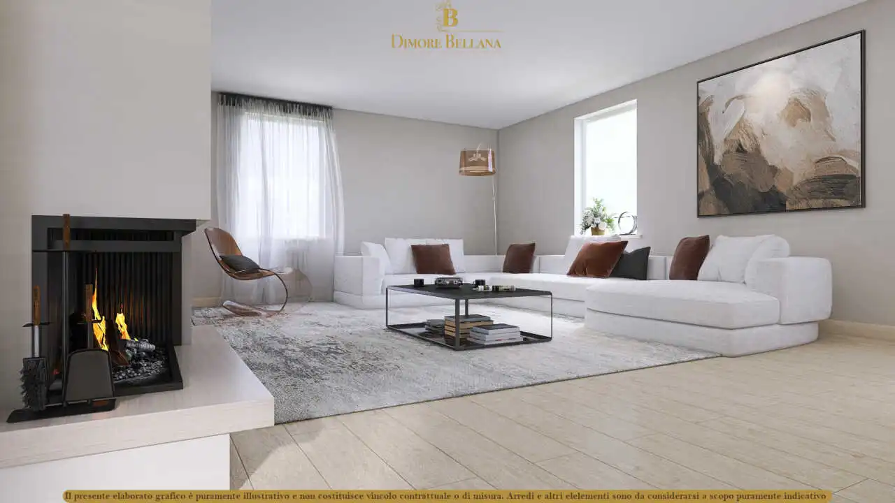 in-vendita-a-bellusco-proprieta-con-2-appartamenti-giardino-deposito-Living Corpo B vista C