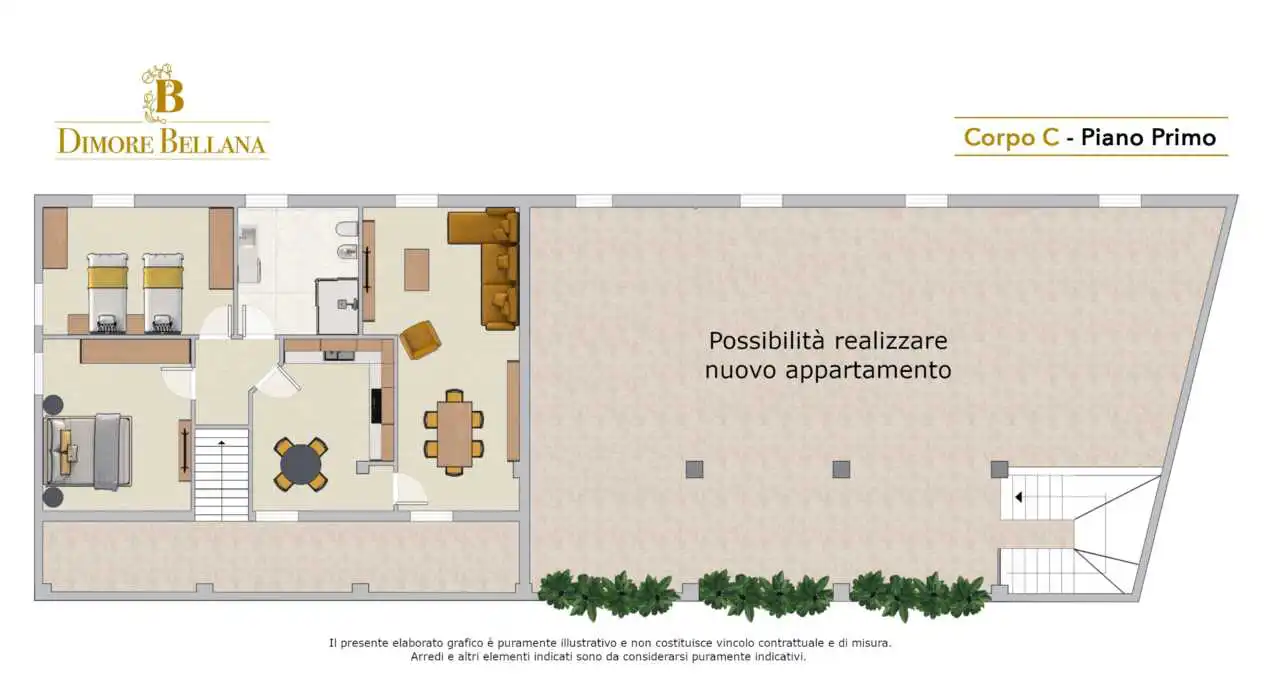 vendita-bellusco-palazzina-terra-cielo-agenzia-immobiliare-milano-brianza-casa&style-LOTTO C - PIANO PRIMO