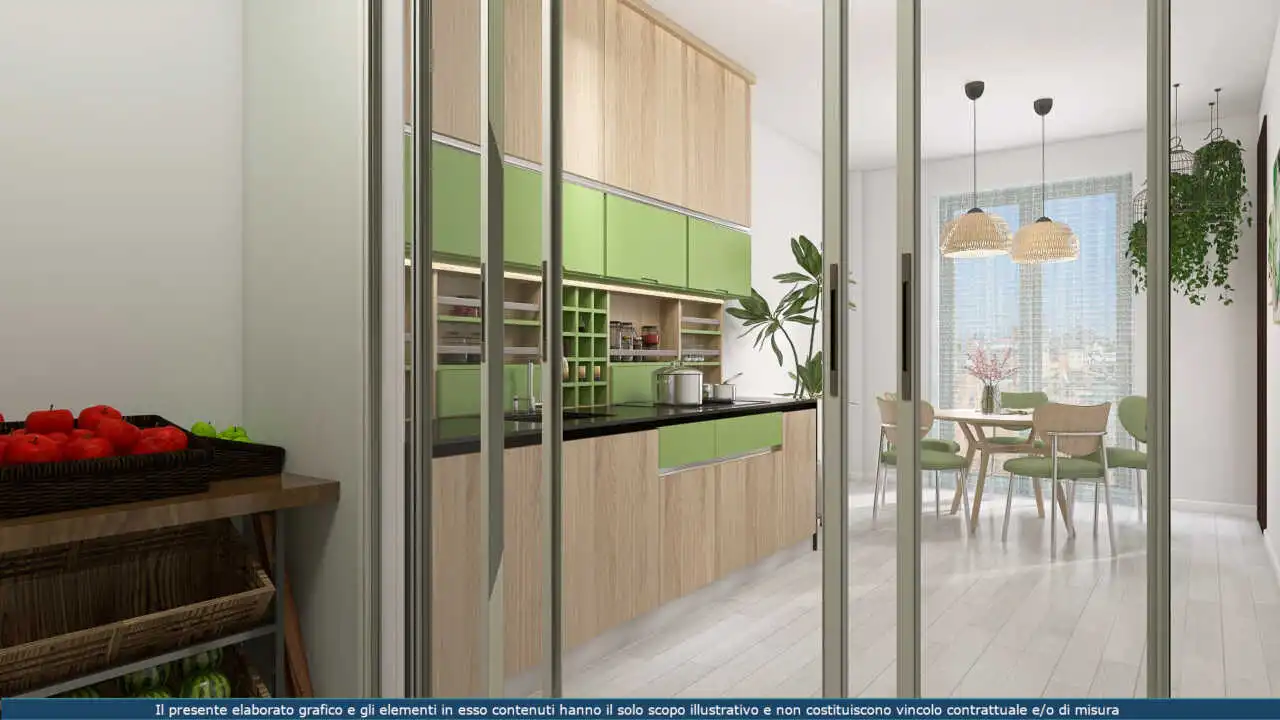 Appartamento a Lissone Monza e Brianza in Vendita 3 locali Duplex Piano 3 e 4 A13.3 14